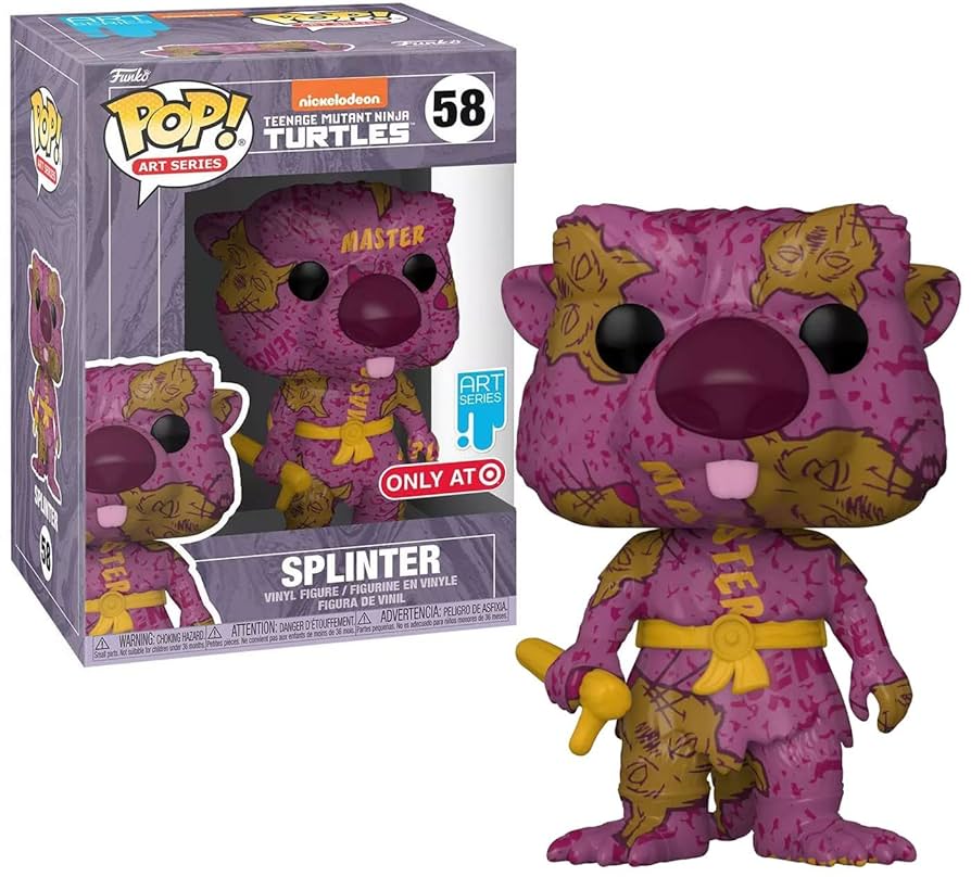 トランPOPアート Amazon.com: Splinter Artist Series Teenage Mutant Ninja